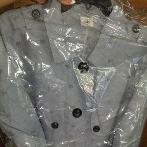 Cabi short trench coat